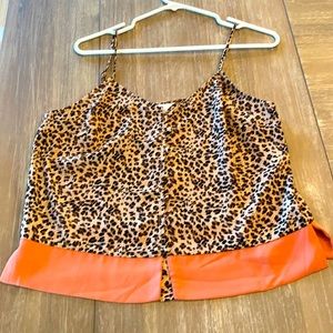 BB Dakota leopard print tank